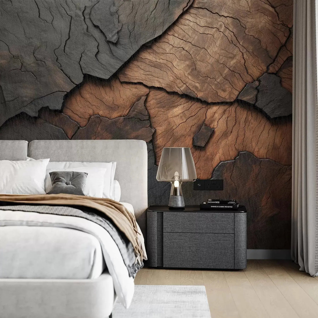Papier peint panoramique pour la chambre | Pierre-Joseph Redouté Maison Soubise