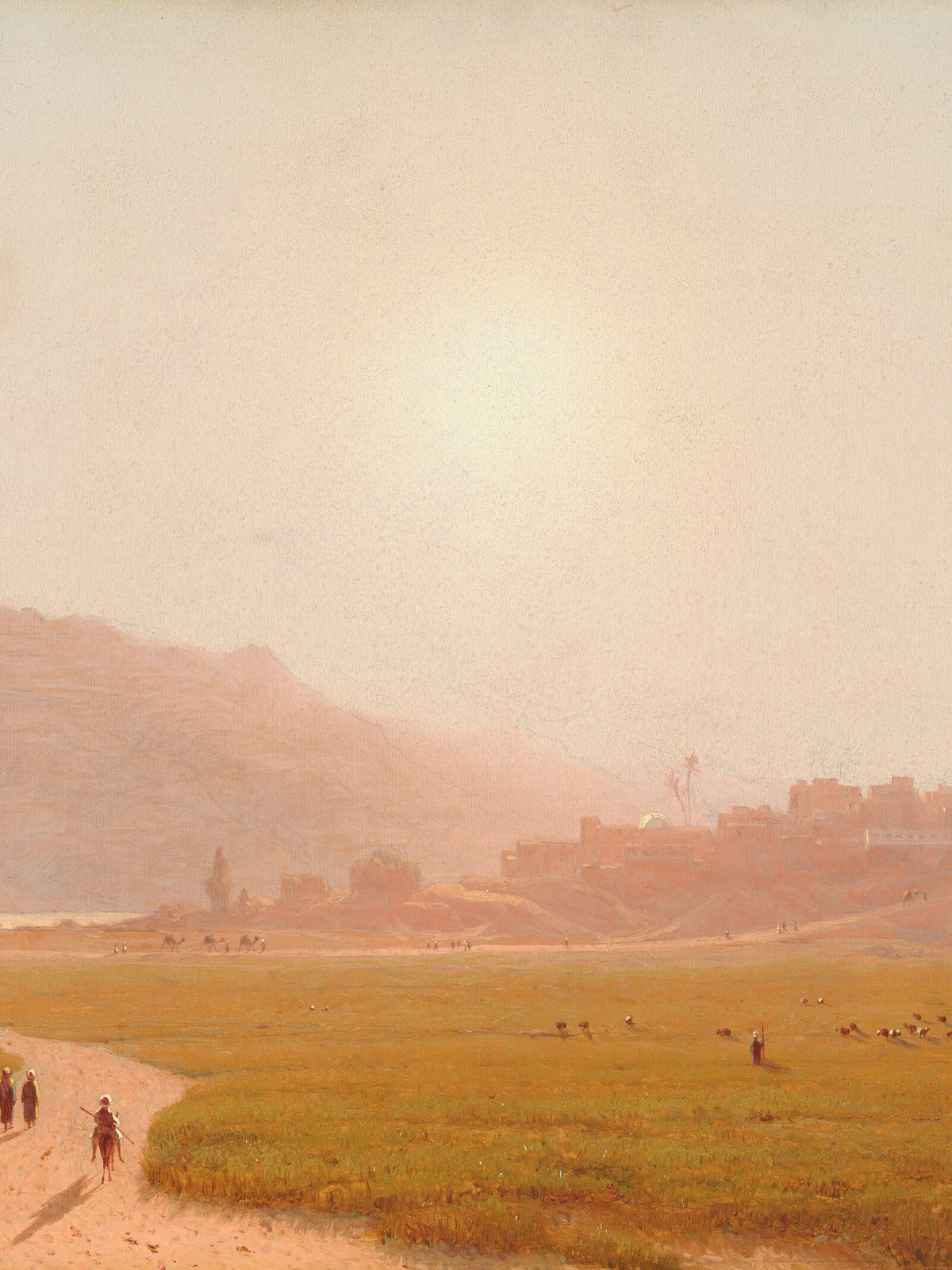 Papier peint panoramique Lumière du Nil d'après Sanford Robinson Gifford