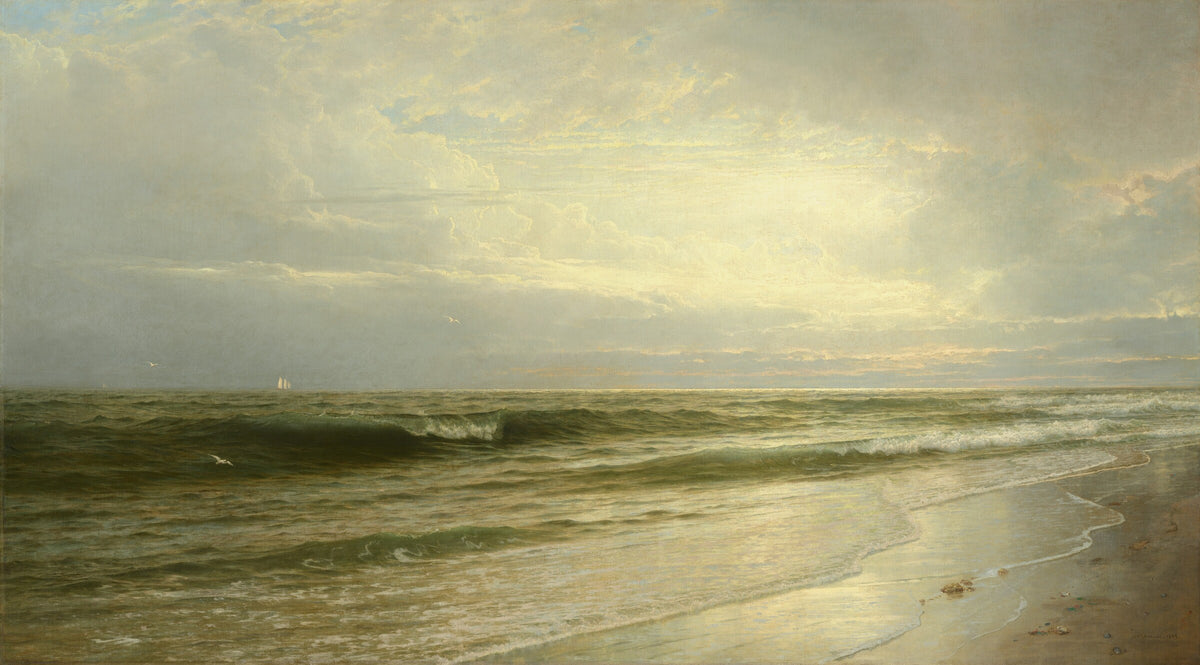 On the Coast of New Jersey, William Trost Richards, 1883, National Gallery of Art