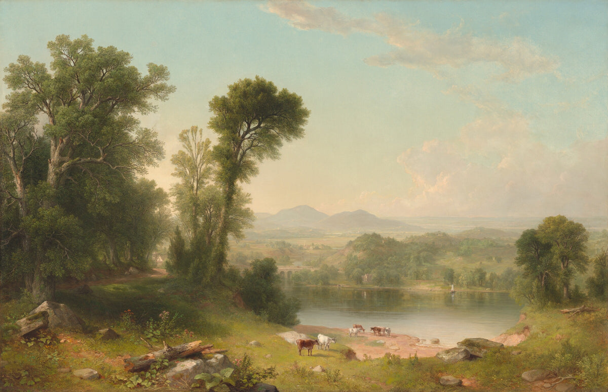 Pastoral Landscape, Asher Brown Durand, 1861, National Gallery of Art