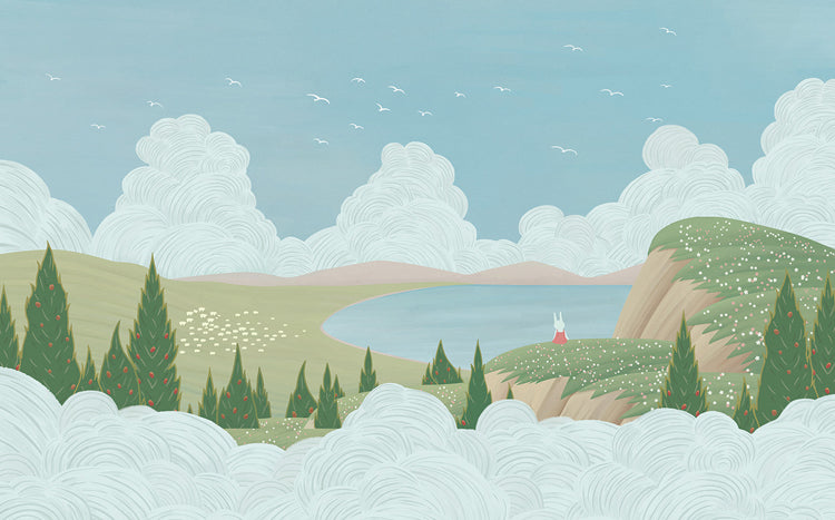 Papier peint panoramique Forêt Profonde | Théodore Rousseau (Copie) Maison Soubise