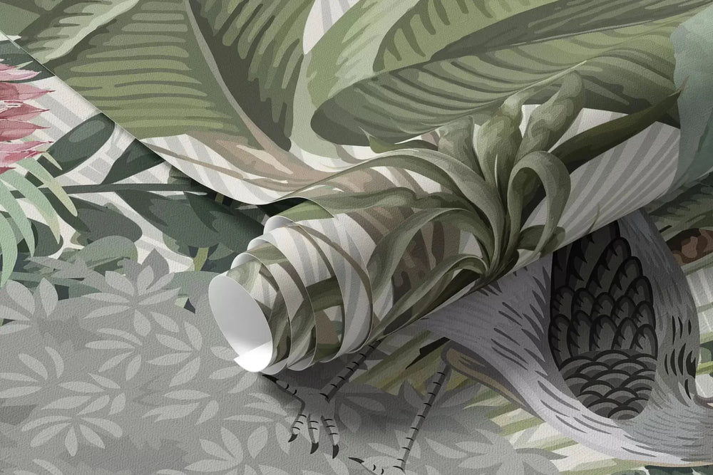 Papier peint panoramique bestiaire | John James Audubon Maison Soubise