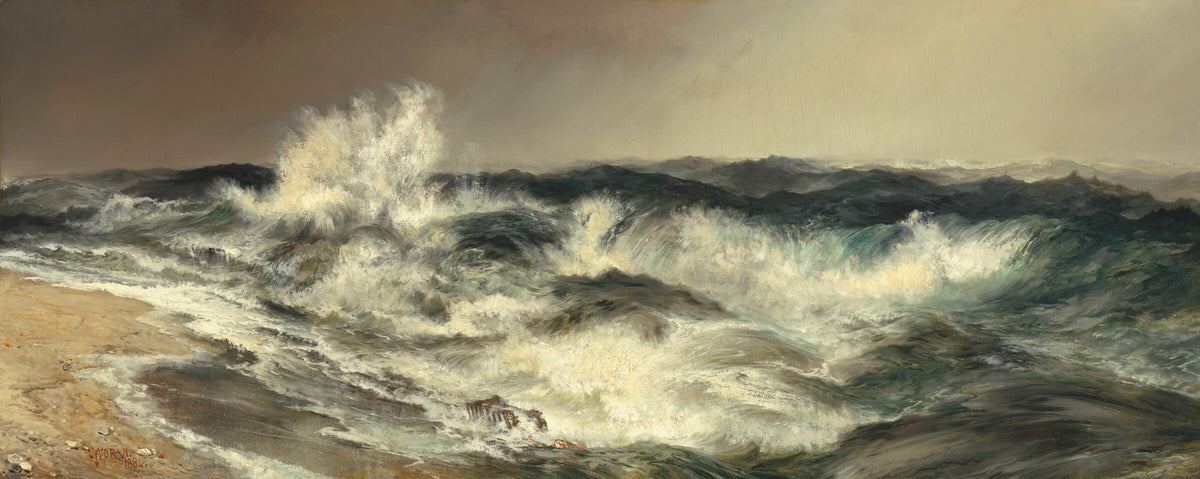 The Much Resounding Sea, Thomas Moran, 1884, National Gallery of Art