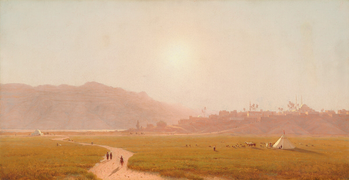 Siout Egypt, Sanford Robinson Gifford, 1874, National Gallery of Art
