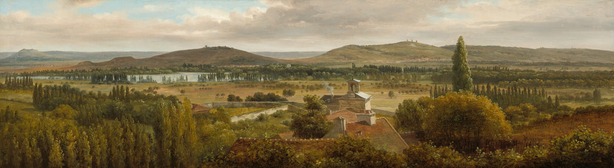Panoramic Landscape near the River Moselle, Théodore Rousseau, National Gallery of Art
