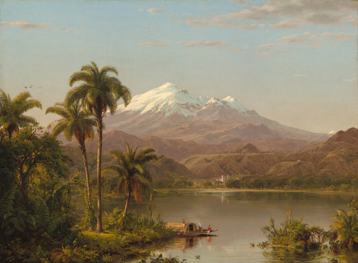 Tamaca Palms, Frederic Edwin Church, 1854, National Gallery of Art