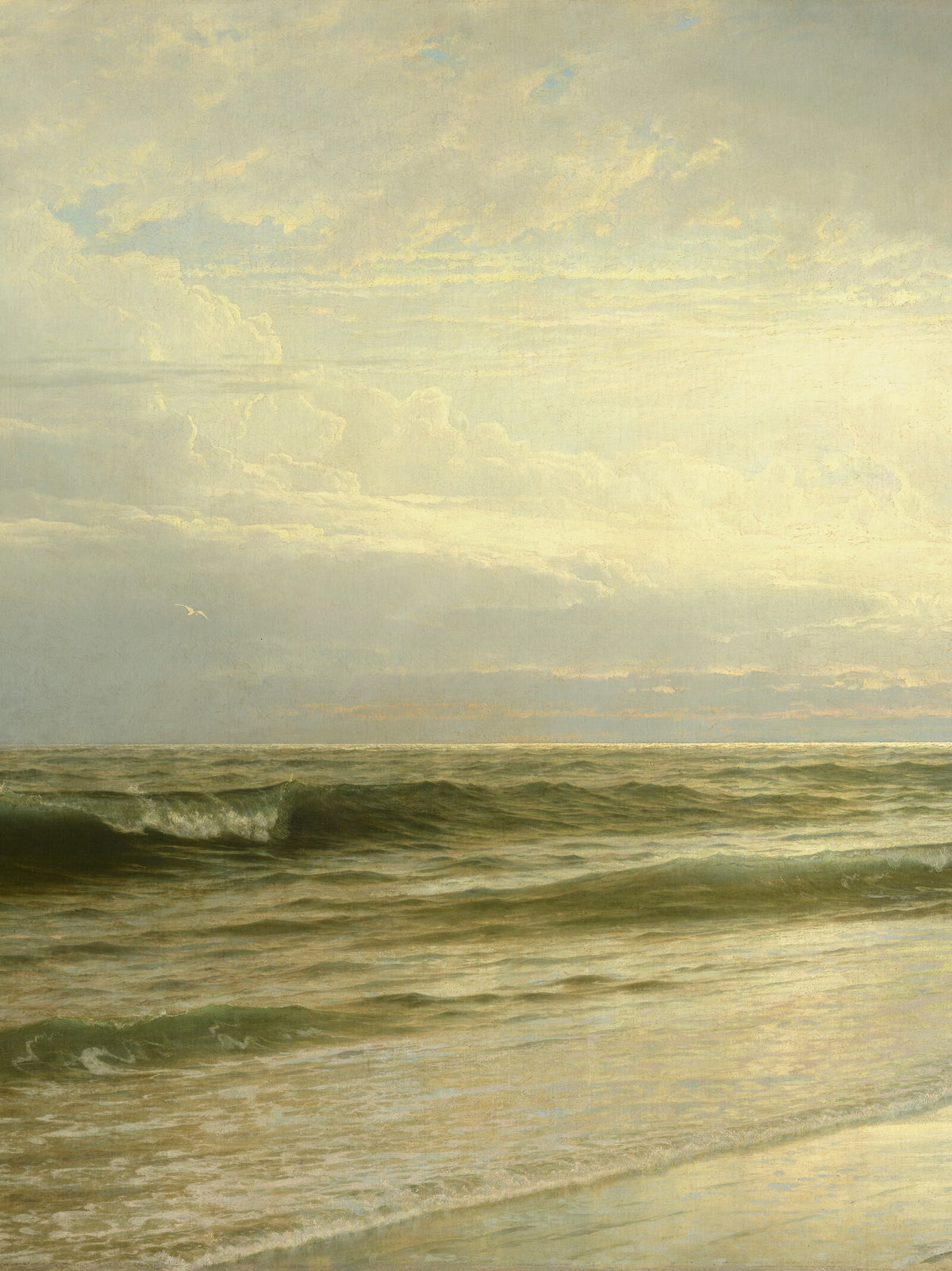 Papier peint panoramique Rivage d'Argent d'après William Trost Richards